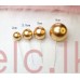 Faux Ball Cake Topper - Gold