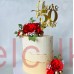 Cheers to 50 Years Mirror Topper 14cm Gold