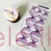 Edible Wafer Butterfly Set Of 9 - LAVENDAR