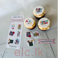 Edible Wafer Toppers Set - Teacher's Day - 2