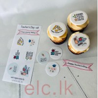 Edible Wafer Toppers Set - Teacher's Day - 8