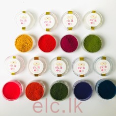 EDIBLE PETAL DUST - ELC - 2G - FULL SET OF 9 COLORS