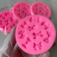 Silicone Mold - Bow Assorted 9 cavities 