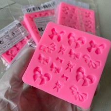 Silicone Mold - Bow Assorted 16 cavities 