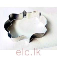 COOKIE CUTTER METAL- Rectangle Plaque - Design 7