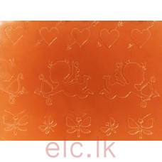 CK FONDANT IMPRESSION MAT - Cupid & Heart Valentine Design 4