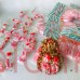 Candy Cane Mini With Gold Code- RED and WHITE 5cm