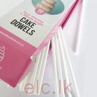 Plastic Cake Dowels White (D 16mm x L 30mm)