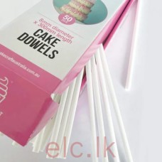 Plastic Cake Dowels White (D 16mm x L 30mm)