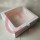 Cake Box - 10 x 10 x 4 inch with Window IVORY  (inside Ivory)