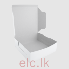 Cake Box - 12 x 12 x 4 Inch WHITE (Inside White)