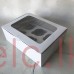 Cupcake Box with insert - 6 holes WHITE (Inside Grey)