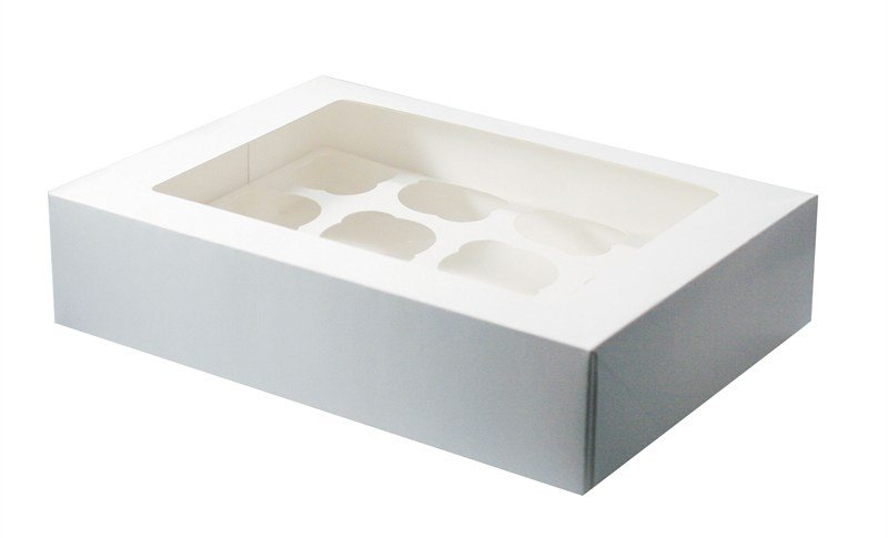 Cupcake Box with insert - 12 holes