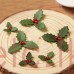 Three holly Leaf Plunger Cutter - Set of 3